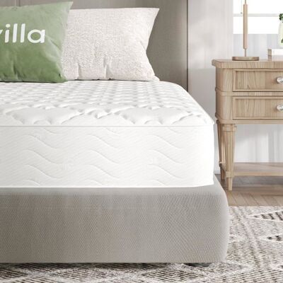Novilla Matelas hybride ressorts ensachés mousse de confort soutien lombaire 140 x 200 cm épaisseur 20 cm - Publicité Novilla Matelas hybride ressorts ensachés mousse de confort soutien lombaire 140 x 200 cm épaisseur 20 cm - Publicité