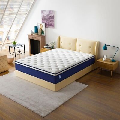 Matelas 140x190 TEENO ressorts ensachés Qualité homologuée Hauteur 25 cm - Publicité Matelas 140x190 TEENO ressorts ensachés Qualité homologuée Hauteur 25 cm - Publicité