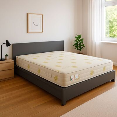 Matelas en Mousse à Mémoire BALDIFLEX - Aloe Vera - 25cm - Zones de soutien - Publicité Matelas en Mousse à Mémoire BALDIFLEX - Aloe Vera - 25cm - Zones de soutien - Publicité