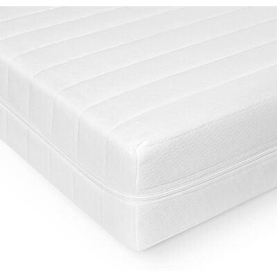 MISTER SANDMAN Matelas en mousse 140x190 cm - Matelas réversible - Soutien ferme et équilibré - 7 zones de confort - epaisseur 15 cm - Publicité MISTER SANDMAN Matelas en mousse 140x190 cm - Matelas réversible - Soutien ferme et équilibré - 7 zones de confort - epaisseur 15 cm - Publicité