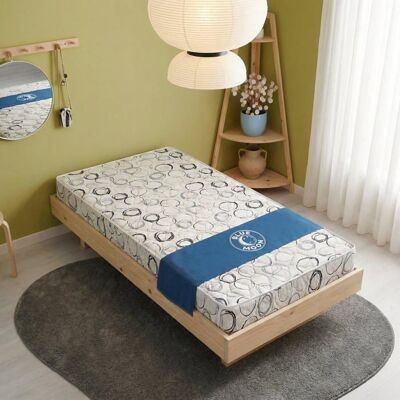 BLUE MOON –Matelas SYMPA 90x200. 5 zones de confort. Épaisseur 14 cm –Compatible lits IKEA –Fabriqué en Belgique –Garantie 7 ans - Publicité BLUE MOON –Matelas SYMPA 90x200. 5 zones de confort. Épaisseur 14 cm –Compatible lits IKEA –Fabriqué en Belgique –Garantie 7 ans - Publicité