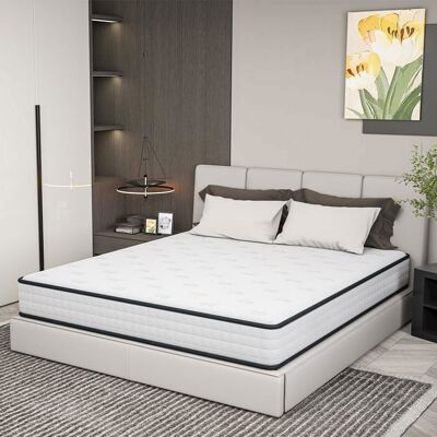 Matelas en Mousse 90x190 cm-22cmTEENOParfait Soutien Haute Resilience Ultra RespiranteDeux Faces - Publicité Matelas en Mousse 90x190 cm-22cmTEENOParfait Soutien Haute Resilience Ultra RespiranteDeux Faces - Publicité