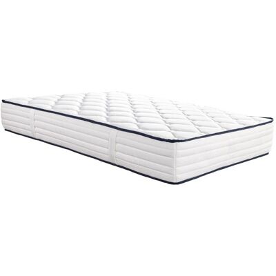 VISIODIRECT Matelas CUBA 140x190 cm à ressorts ensachés en mousse haute densité indépendance du couchage face été/hiver épaisseur 27cm - Publicité VISIODIRECT Matelas CUBA 140x190 cm à ressorts ensachés en mousse haute densité indépendance du couchage face été/hiver épaisseur 27cm - Publicité