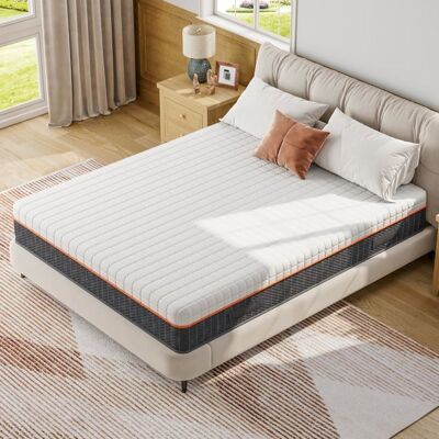 VESGANTTI Matelas Mousse 120x190cm Épaisseur 16cm Mousse Mémoire Gel Soutien Zonné pour un Alignement Optimal et Confort Durable - Publicité VESGANTTI Matelas Mousse 120x190cm Épaisseur 16cm Mousse Mémoire Gel Soutien Zonné pour un Alignement Optimal et Confort Durable - Publicité