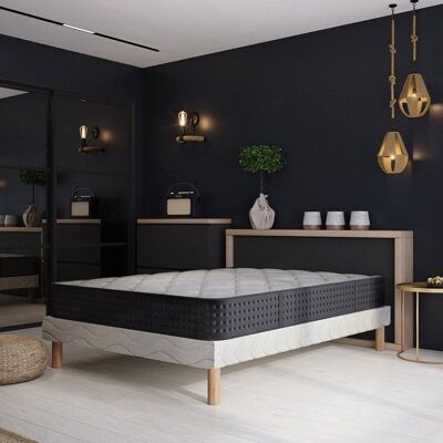 ELITE MATRESS COMPANY Matelas COSMOS 140x190 cm Hauteur 26cm Mousse Techno Foam Haute Densité Hypoallergénique Confort équilibré - Publicité ELITE MATRESS COMPANY Matelas COSMOS 140x190 cm Hauteur 26cm Mousse Techno Foam Haute Densité Hypoallergénique Confort équilibré - Publicité
