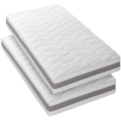 BLUE MOON –X2 Matelas 3D TWIST 90x200.5 zones de confort. Épaisseur 15cm –Compatible lits IKEA –Fabriqué en Belgique –Garantie 7 ans - Publicité BLUE MOON –X2 Matelas 3D TWIST 90x200.5 zones de confort. Épaisseur 15cm –Compatible lits IKEA –Fabriqué en Belgique –Garantie 7 ans - Publicité
