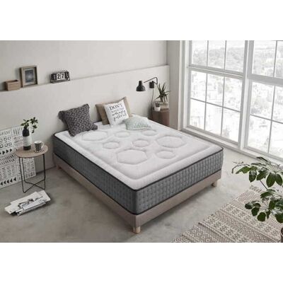 MOONIA MATTRESSES Moonia Matelas Ressorts Ensachés Hexacare 28 cm 180X200cm Ferme Ergonomique - Publicité MOONIA MATTRESSES Moonia Matelas Ressorts Ensachés Hexacare 28 cm 180X200cm Ferme Ergonomique - Publicité