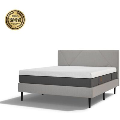 EMMA I Pack Matelas Emma Original 160x200cm + Lit Emma One Cocoon Plus Blanc - Publicité EMMA I Pack Matelas Emma Original 160x200cm + Lit Emma One Cocoon Plus Blanc - Publicité