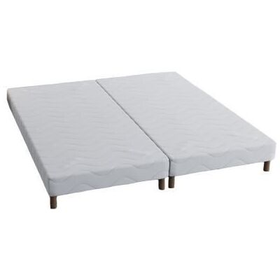 ELITE MATTRESS COMPANY Ensemble de 2 Sommier Tapissier 80x200 (couchage 160x200) Blanc - Publicité ELITE MATTRESS COMPANY Ensemble de 2 Sommier Tapissier 80x200 (couchage 160x200) Blanc - Publicité