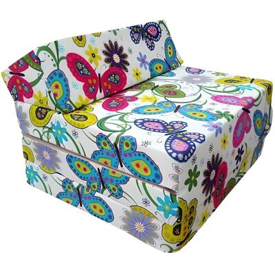 Matelas futon pliable NATALIA SPZOO - lit fauteuil - 70x200cm - Mousse Polyurethane - Couleur mix - Publicité Matelas futon pliable NATALIA SPZOO - lit fauteuil - 70x200cm - Mousse Polyurethane - Couleur mix - Publicité