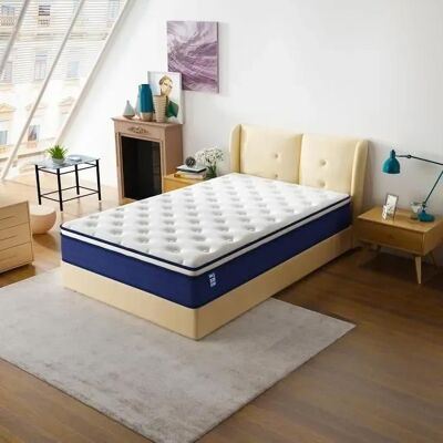 Matelas 90x190 TEENO ressorts ensachés Qualité homologuée Hauteur 25 cm - Publicité Matelas 90x190 TEENO ressorts ensachés Qualité homologuée Hauteur 25 cm - Publicité