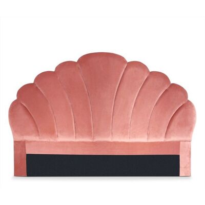 MENZZO Tête de lit Mermaid 160 cm Velours Rose - Velours L160 x P10 x H120 cm Rose - Publicité MENZZO Tête de lit Mermaid 160 cm Velours Rose - Velours L160 x P10 x H120 cm Rose - Publicité