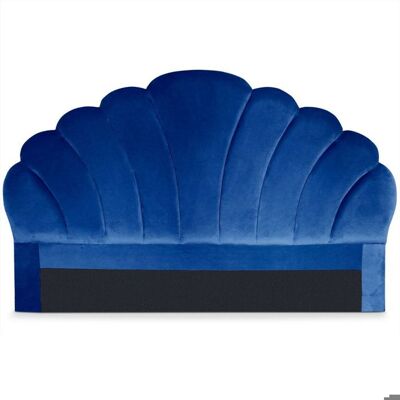MENZZO Tête de lit Mermaid 180 cm Velours Bleu - Velours L180 x P10 x H120 cm Bleu - Publicité MENZZO Tête de lit Mermaid 180 cm Velours Bleu - Velours L180 x P10 x H120 cm Bleu - Publicité