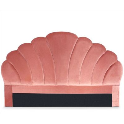 MENZZO Tête de lit Mermaid 180 cm Velours Rose - Velours L180 x P10 x H120 cm Rose - Publicité MENZZO Tête de lit Mermaid 180 cm Velours Rose - Velours L180 x P10 x H120 cm Rose - Publicité