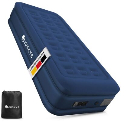 Juskys Matelas Gonflable Sapri M 1 Place Bleu – Auto-Gonflant Pompe Intégrée – Lit d’Appoint & Camping Bleu - Publicité Juskys Matelas Gonflable Sapri M 1 Place Bleu – Auto-Gonflant Pompe Intégrée – Lit d’Appoint & Camping Bleu - Publicité