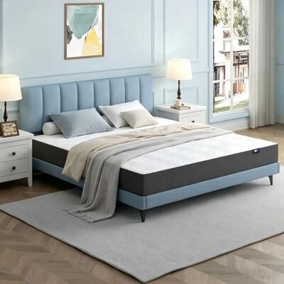 Bedstory Matelas 160x200 cm - épais 18 cm - Mousse mémoire de forme HRFermHypoallergénique - Publicité Bedstory Matelas 160x200 cm - épais 18 cm - Mousse mémoire de forme HRFermHypoallergénique - Publicité