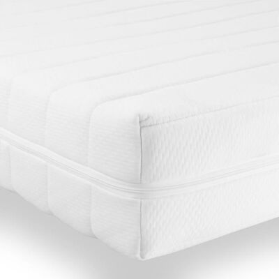 MISTER SANDMAN Matelas 140x190 cm - Matelas mousse - 7 zones de couchage - 2 fermetés - Soutien ferme ou équilibré - Housse en microfibre lavable - Publicité MISTER SANDMAN Matelas 140x190 cm - Matelas mousse - 7 zones de couchage - 2 fermetés - Soutien ferme ou équilibré - Housse en microfibre lavable - Publicité
