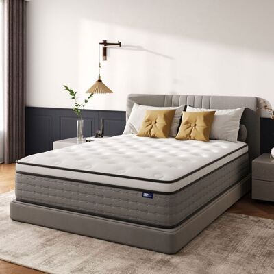 BedStory Matelas 160x200 cm à Ressorts Très épais 30 cmMousse à Mémoire de Forme Silencieux Antidérapant 7 Zones de Soutien - Publicité BedStory Matelas 160x200 cm à Ressorts Très épais 30 cmMousse à Mémoire de Forme Silencieux Antidérapant 7 Zones de Soutien - Publicité