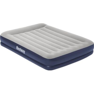 Lit gonflable - BESTWAY - Matelas 2 places - 203 x 152 x 36 cm - Pompe électrique intégrée Bleu - Publicité Lit gonflable - BESTWAY - Matelas 2 places - 203 x 152 x 36 cm - Pompe électrique intégrée Bleu - Publicité