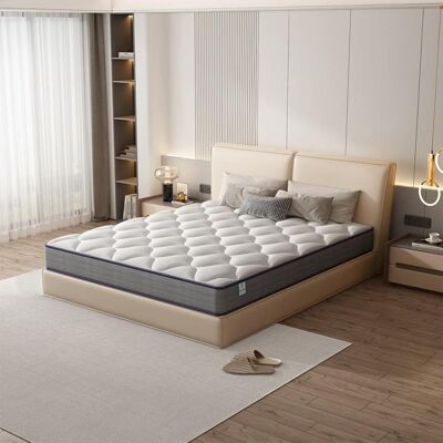 Matelas à mémoire de Forme et Ressorts TEENO MatelasRespirantConfort Ultra MoelleuxSoutien à Haut Rebond140 x 190 cm - Publicité Matelas à mémoire de Forme et Ressorts TEENO MatelasRespirantConfort Ultra MoelleuxSoutien à Haut Rebond140 x 190 cm - Publicité