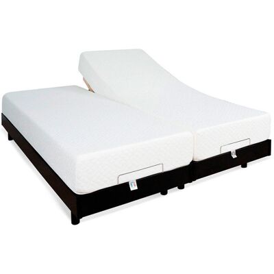 Bellecour - FLEX 2x70x190 - électrique - Lit avec matelas - Publicité Bellecour - FLEX 2x70x190 - électrique - Lit avec matelas - Publicité