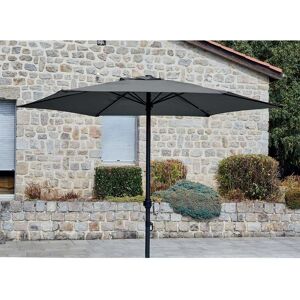 Imagin Parasol Centré Gris anthracite 2 m Gris - Publicité Imagin Parasol Centré Gris anthracite 2 m Gris - Publicité