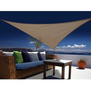 Voile dombrage triangulaire 360 x 360 x 360 m - Austral - Brun - Jardiline Marron - Publicité Voile dombrage triangulaire 360 x 360 x 360 m - Austral - Brun - Jardiline Marron - Publicité