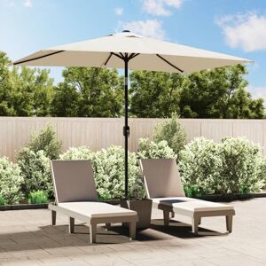 Parasole rectangulaire Sand White 200x300 Cm Nnevl - Produit de jardin - Publicité Parasole rectangulaire Sand White 200x300 Cm Nnevl - Produit de jardin - Publicité