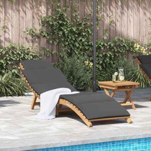 VIDAXL Transat/Lit-canapé dextérieur - NANAS - Bain de Soleil simple - de jardin Marron 198 x 55 x 585cm Bois de teck massif 5488116030 Marron - Publicité VIDAXL Transat/Lit-canapé dextérieur - NANAS - Bain de Soleil simple - de jardin Marron 198 x 55 x 585cm Bois de teck massif 5488116030 Marron - Publicité