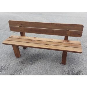 Banc de jardin en bois avec dossier - 2m - Sapin / Epicéa Classe 3 - Publicité Banc de jardin en bois avec dossier - 2m - Sapin / Epicéa Classe 3 - Publicité