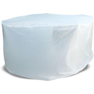TERRE JARDIN Housse de protection table ronde de jardin Blanc - Publicité TERRE JARDIN Housse de protection table ronde de jardin Blanc - Publicité