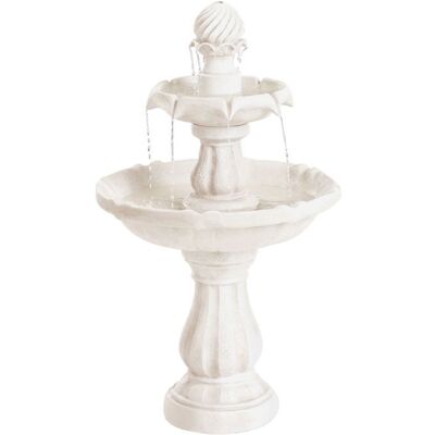 BELIANI Fontaine de jardin LIMBARA Beige clair Beige - Publicité BELIANI Fontaine de jardin LIMBARA Beige clair Beige - Publicité