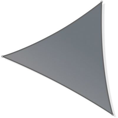 TOBOLI - Vela triangulaire 3x3x4.2m - Gris - 3x3x4.2m - Voile d'ombrage - Publicité TOBOLI - Vela triangulaire 3x3x4.2m - Gris - 3x3x4.2m - Voile d'ombrage - Publicité