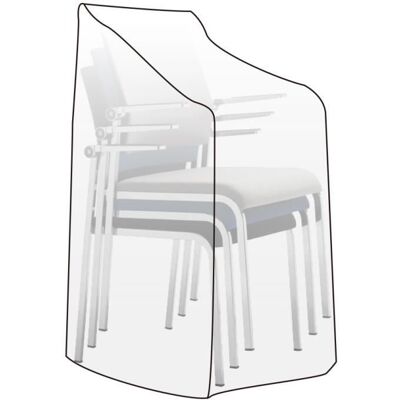WOLTU Housse de protection pour mobilier de jardin Résistante aux déchirures imperméable 68x96x150cm Transparent Blanc - Publicité WOLTU Housse de protection pour mobilier de jardin Résistante aux déchirures imperméable 68x96x150cm Transparent Blanc - Publicité