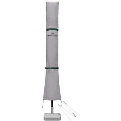 Sekey Housse de Protection pour Ø3m-4m Parasol Couverture de Parasol avec Grilles D’aération 100% Polyester Gris clair Gris - Publicité Sekey Housse de Protection pour Ø3m-4m Parasol Couverture de Parasol avec Grilles D’aération 100% Polyester Gris clair Gris - Publicité