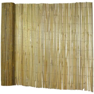 KARAT Brasil Canisse en bambou fendu naturel Clôture en bambou Idéale pour jardin balcon et terrasse 100 x 300 cm Marron - Publicité KARAT Brasil Canisse en bambou fendu naturel Clôture en bambou Idéale pour jardin balcon et terrasse 100 x 300 cm Marron - Publicité