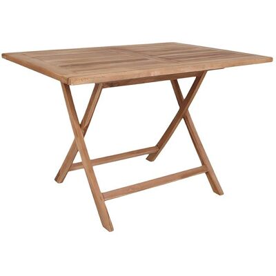 Ebuy24 Table de Jardin en Teck - Moderne 80/120cm - Table de Jardin - Publicité Ebuy24 Table de Jardin en Teck - Moderne 80/120cm - Table de Jardin - Publicité