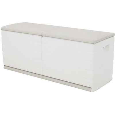 PEGANE Coffre de rangement 450L intérieur-extérieur coloris beige - Longueur 153 x Profondeur 53 x Hauteur 61 cm Beige - Publicité PEGANE Coffre de rangement 450L intérieur-extérieur coloris beige - Longueur 153 x Profondeur 53 x Hauteur 61 cm Beige - Publicité