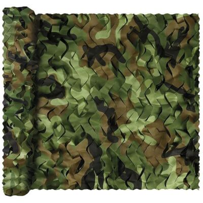 Voile dombrage camouflage filet rectangulaire pour terrasse jardin toile résistante UV - 3 x 5 m - Vert armée - Linxor Vert - Publicité Voile dombrage camouflage filet rectangulaire pour terrasse jardin toile résistante UV - 3 x 5 m - Vert armée - Linxor Vert - Publicité