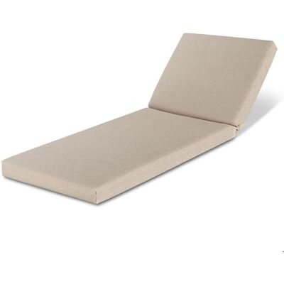 BEAUTISSU Revêtement pour chaise longue Imperméable QD-RL 190x60cm Beige Beige - Publicité BEAUTISSU Revêtement pour chaise longue Imperméable QD-RL 190x60cm Beige Beige - Publicité