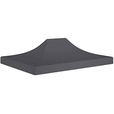 vidaXL Toit de tente de fête 4,5x3 m Anthracite 270 g/m² Couverture de rechange - Publicité vidaXL Toit de tente de fête 4,5x3 m Anthracite 270 g/m² Couverture de rechange - Publicité