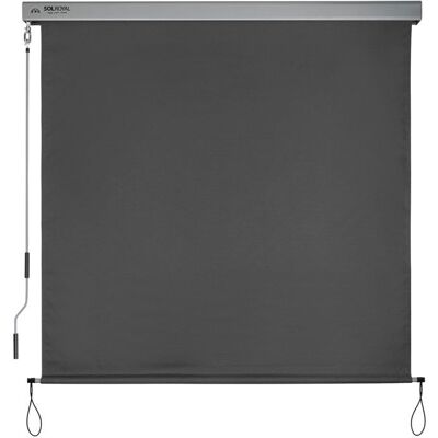 SOL ROYAL Store vertical MS5 Store SolVision MS5 160x250cm Anthracite Blanc - Publicité SOL ROYAL Store vertical MS5 Store SolVision MS5 160x250cm Anthracite Blanc - Publicité