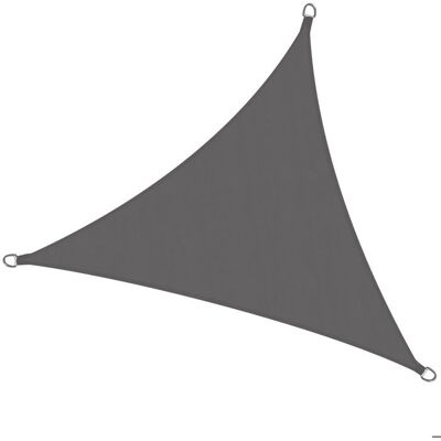 SOL ROYAL Voile dombrage triangulaire étanche 36x36x36m PS9 Anthracite Gris - Publicité SOL ROYAL Voile dombrage triangulaire étanche 36x36x36m PS9 Anthracite Gris - Publicité