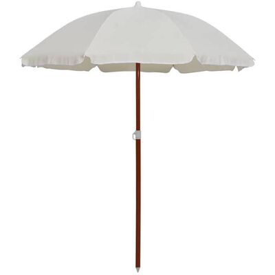 Parasol en acier 180 cm vidaXL - Parasol - Publicité Parasol en acier 180 cm vidaXL - Parasol - Publicité