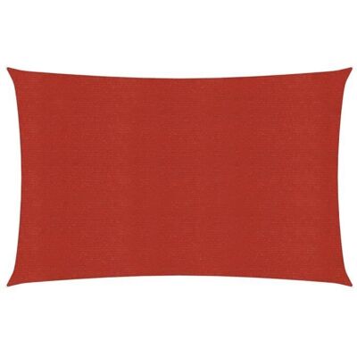 vidaXL Voile d'ombrage 160 g/m² Rouge 2x4,5 m HDPE Protection solaire extérieure - Publicité vidaXL Voile d'ombrage 160 g/m² Rouge 2x4,5 m HDPE Protection solaire extérieure - Publicité