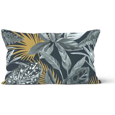 SOLEIL D'OCRE Housse de coussin velours 32x50 cm TROPIC par Soleil dOcre Gris - Publicité SOLEIL D'OCRE Housse de coussin velours 32x50 cm TROPIC par Soleil dOcre Gris - Publicité