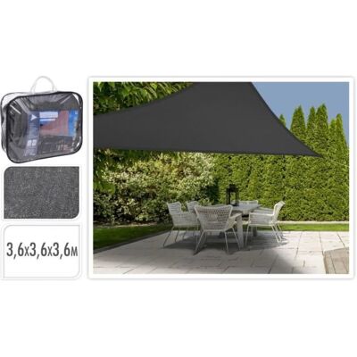 ProGarden Voile d'Ombre Triangulaire - 3,6x3,6x3,6m Protection UV - Publicité ProGarden Voile d'Ombre Triangulaire - 3,6x3,6x3,6m Protection UV - Publicité