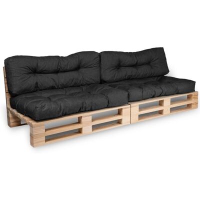 Bananair Coussins pour palettes lot de 2 - Coussins - Publicité Bananair Coussins pour palettes lot de 2 - Coussins - Publicité