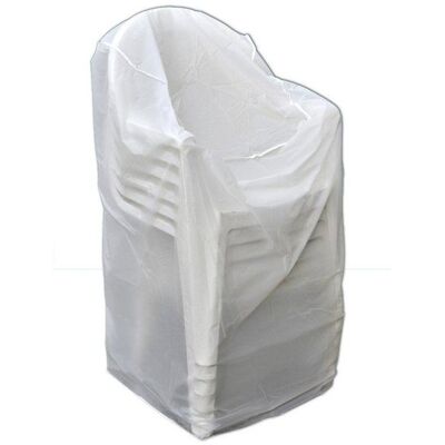 TERRE JARDIN Housse de protection pour chaises de jardin Blanc - Publicité TERRE JARDIN Housse de protection pour chaises de jardin Blanc - Publicité