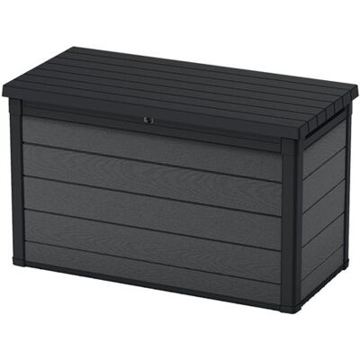 Coffre de rangement Cortina - 757L - KETER Gris - Publicité Coffre de rangement Cortina - 757L - KETER Gris - Publicité